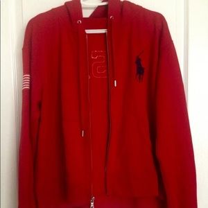 Polo Ralph Lauren Women’s Zip-Up Hoodie Large Size